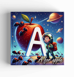 Learn ABC - A-APPLE_2